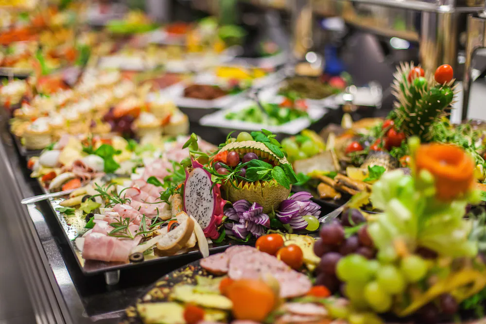 Breakfast buffet