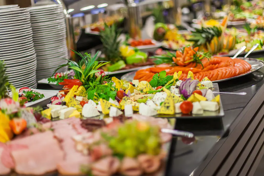 Breakfast buffet
