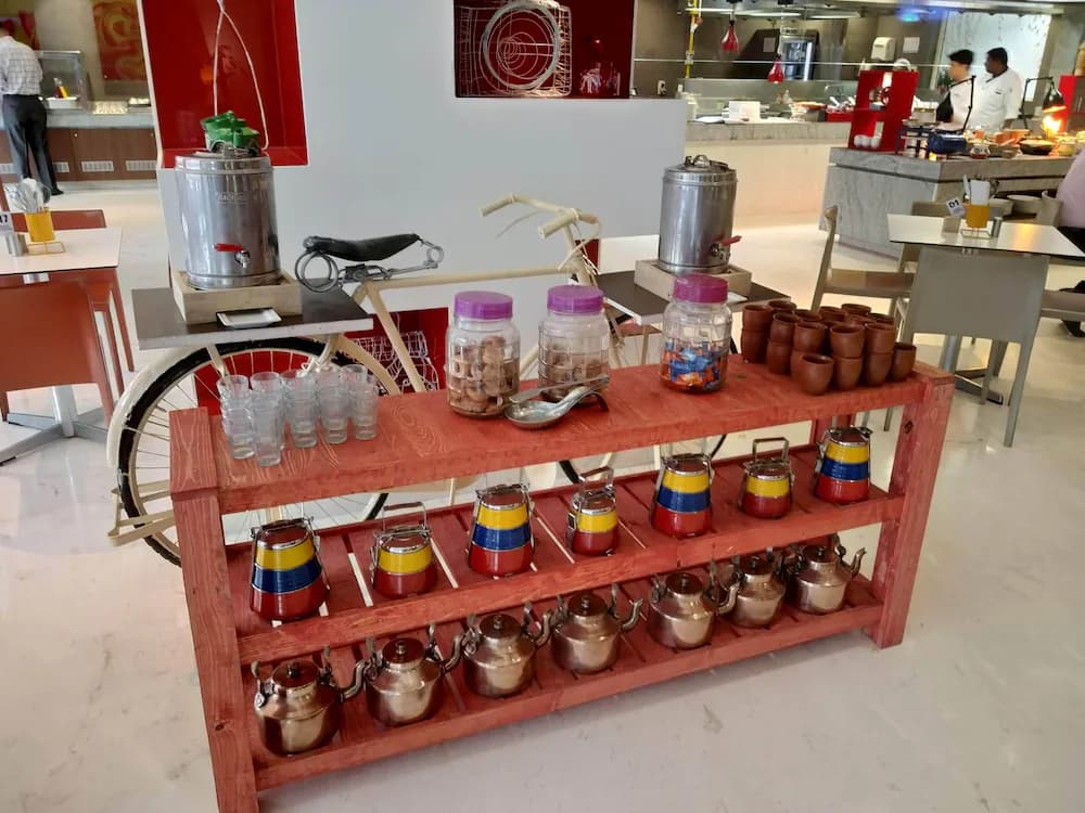 Breakfast buffet