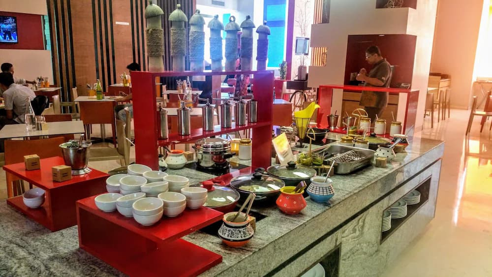 Breakfast buffet