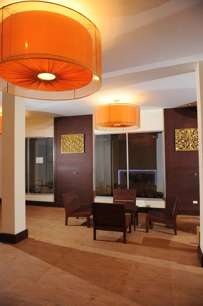 Lobby sitting area