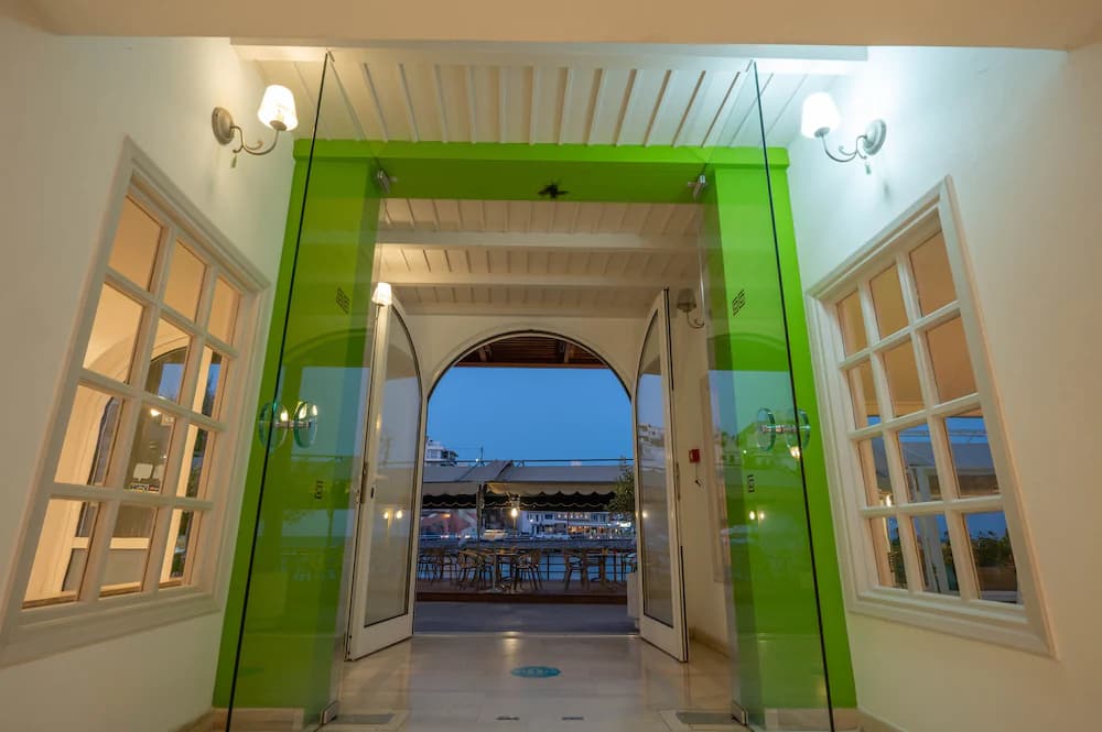 Interior entrance