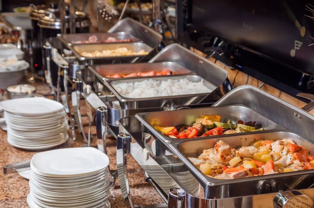Breakfast buffet