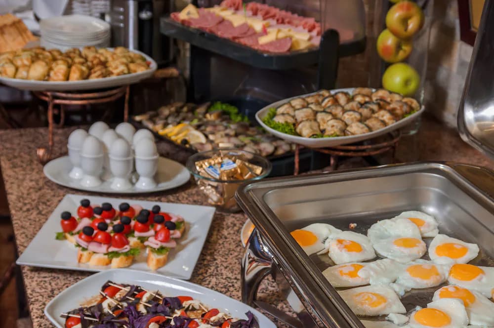 Breakfast buffet