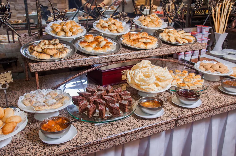 Breakfast buffet