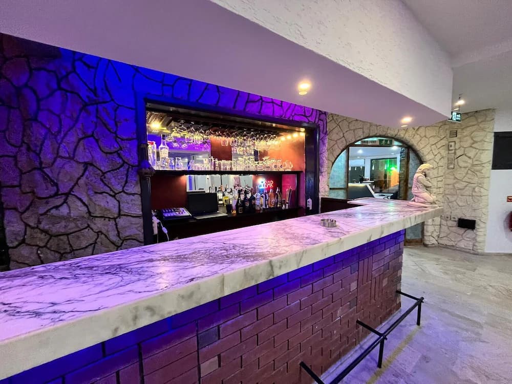 Swim-up bar