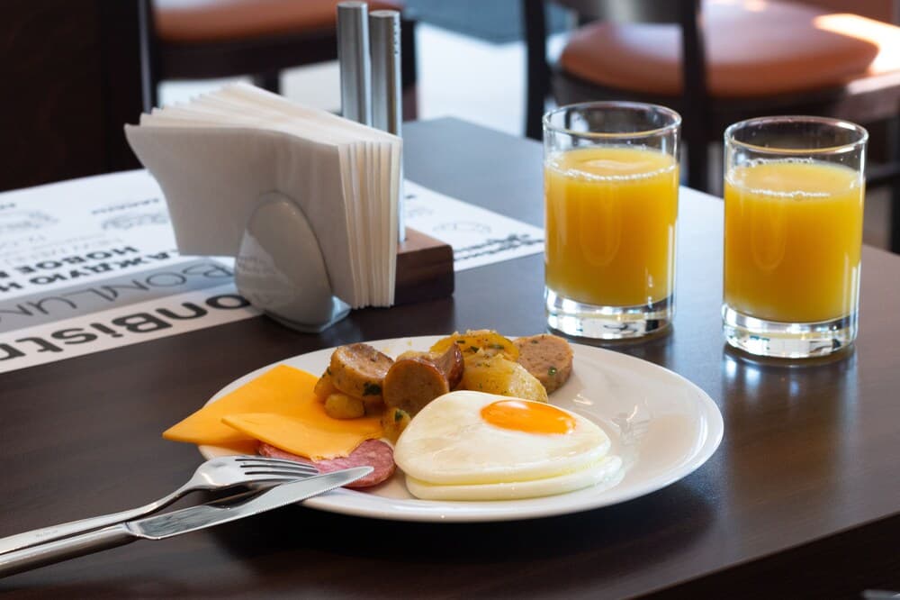 Breakfast buffet