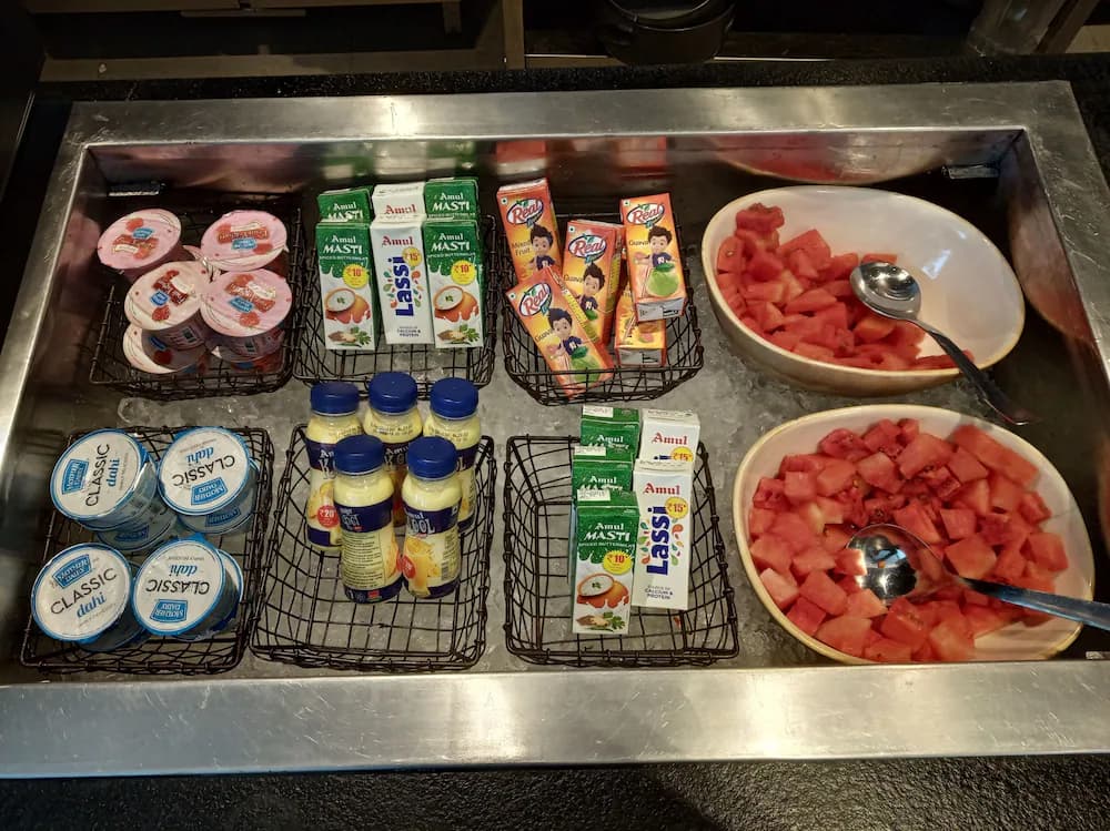 Breakfast buffet