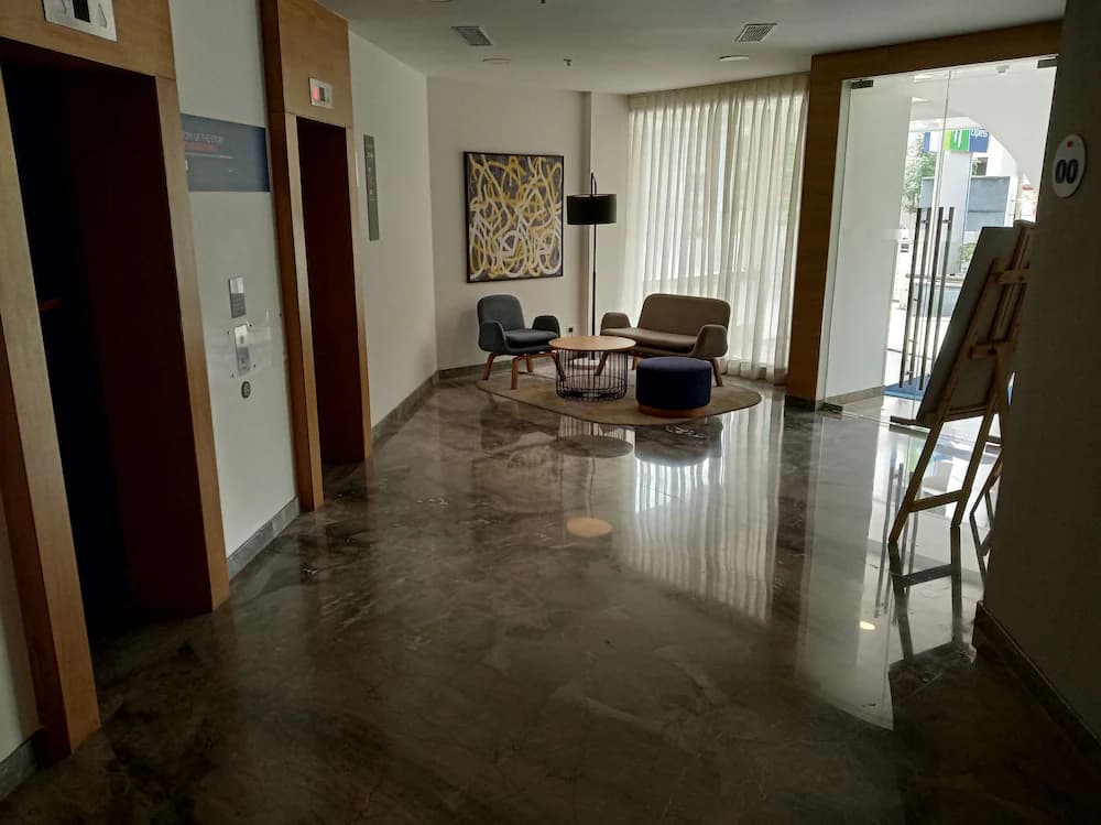 Lobby sitting area