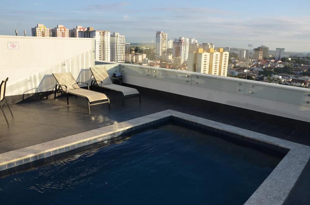 Rooftop pool