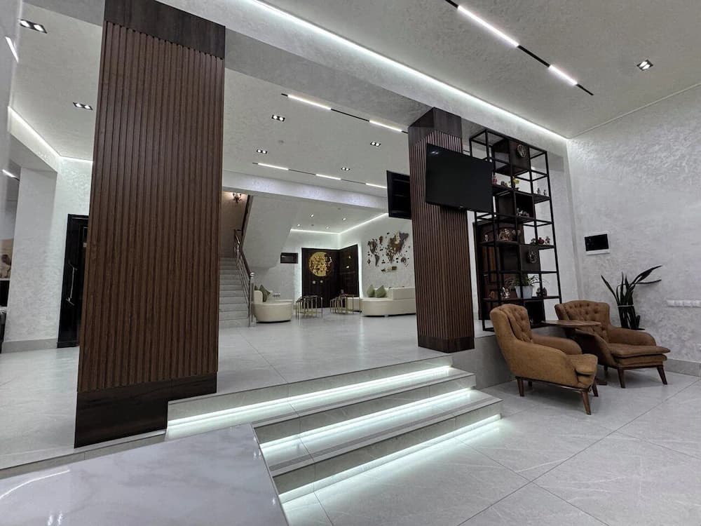 Interior entrance