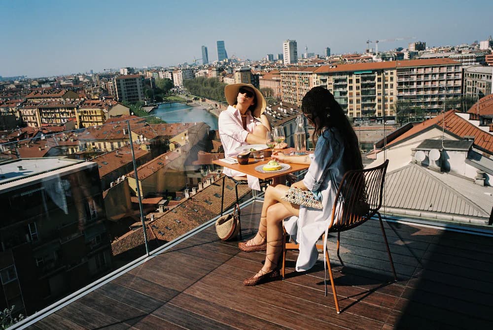 Rooftop terrace