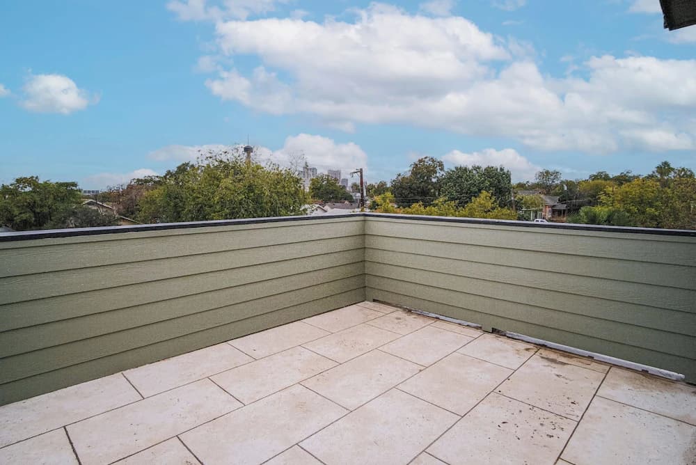 Rooftop terrace