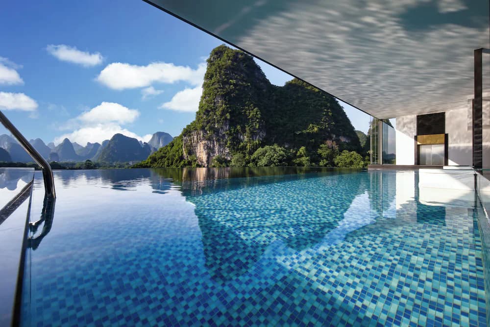 Rooftop pool