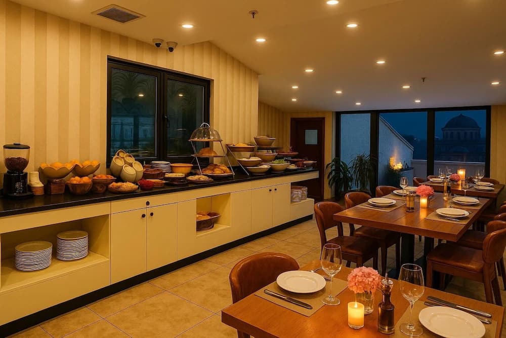 Breakfast buffet