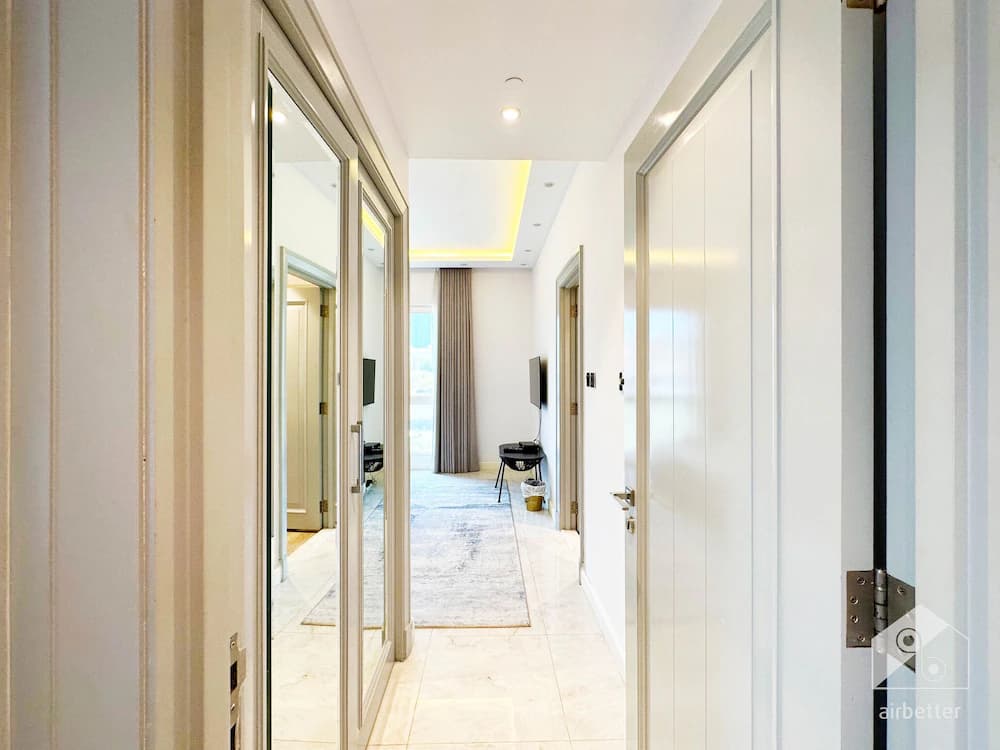 Interior entrance