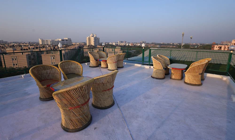 Rooftop terrace