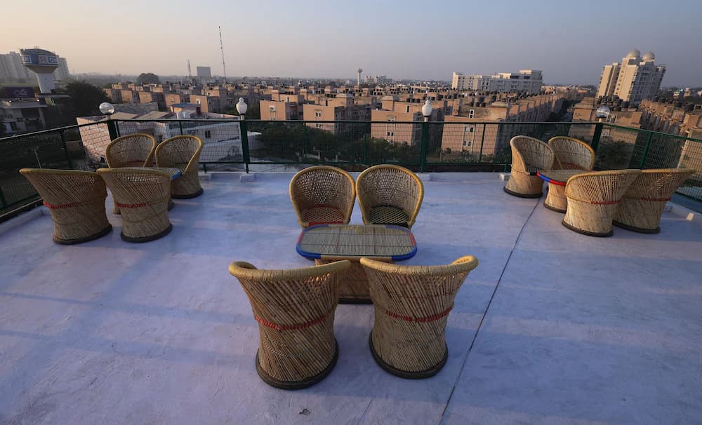 Rooftop terrace