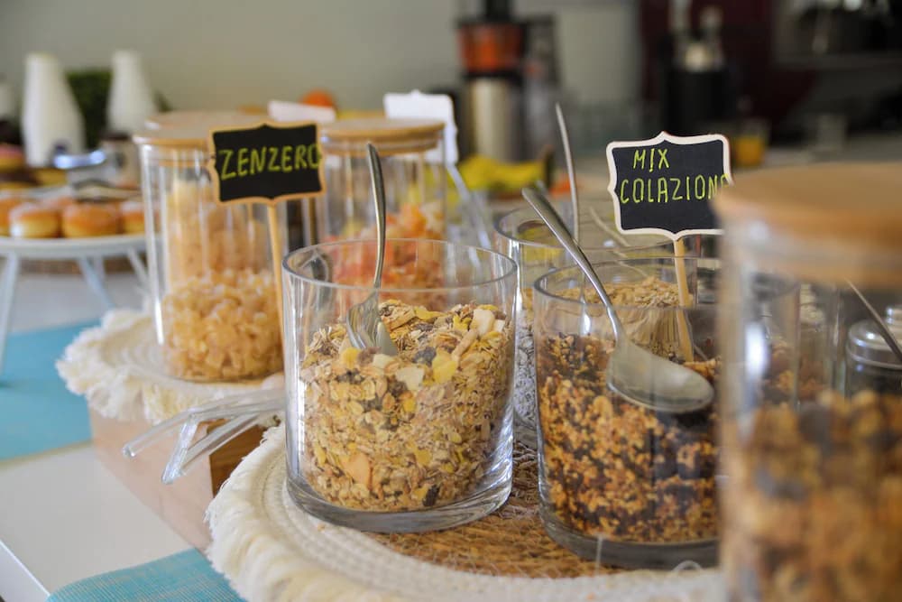 Breakfast buffet