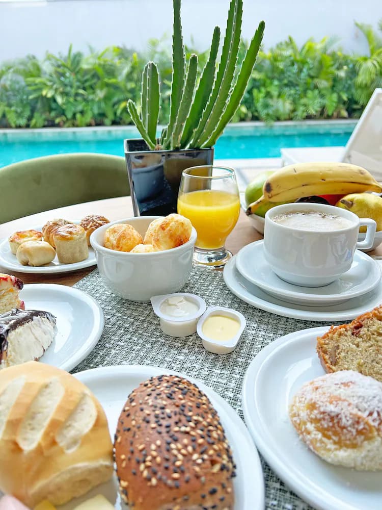 Breakfast buffet
