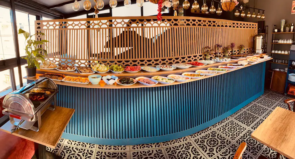 Breakfast buffet