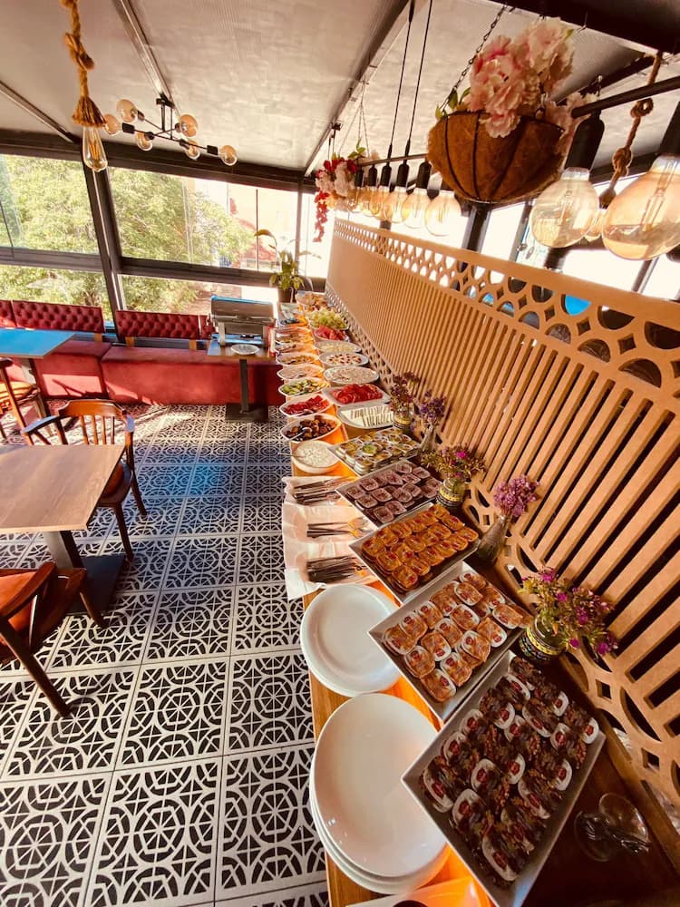 Breakfast buffet