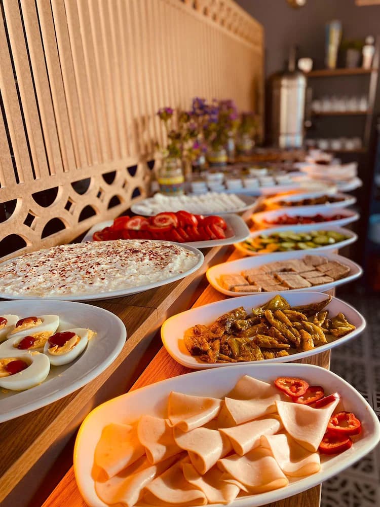 Breakfast buffet