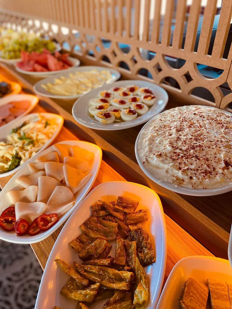 Breakfast buffet