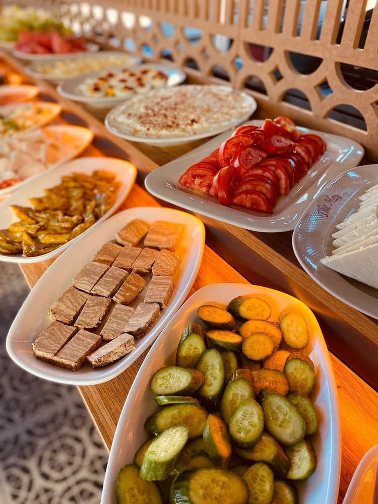 Breakfast buffet