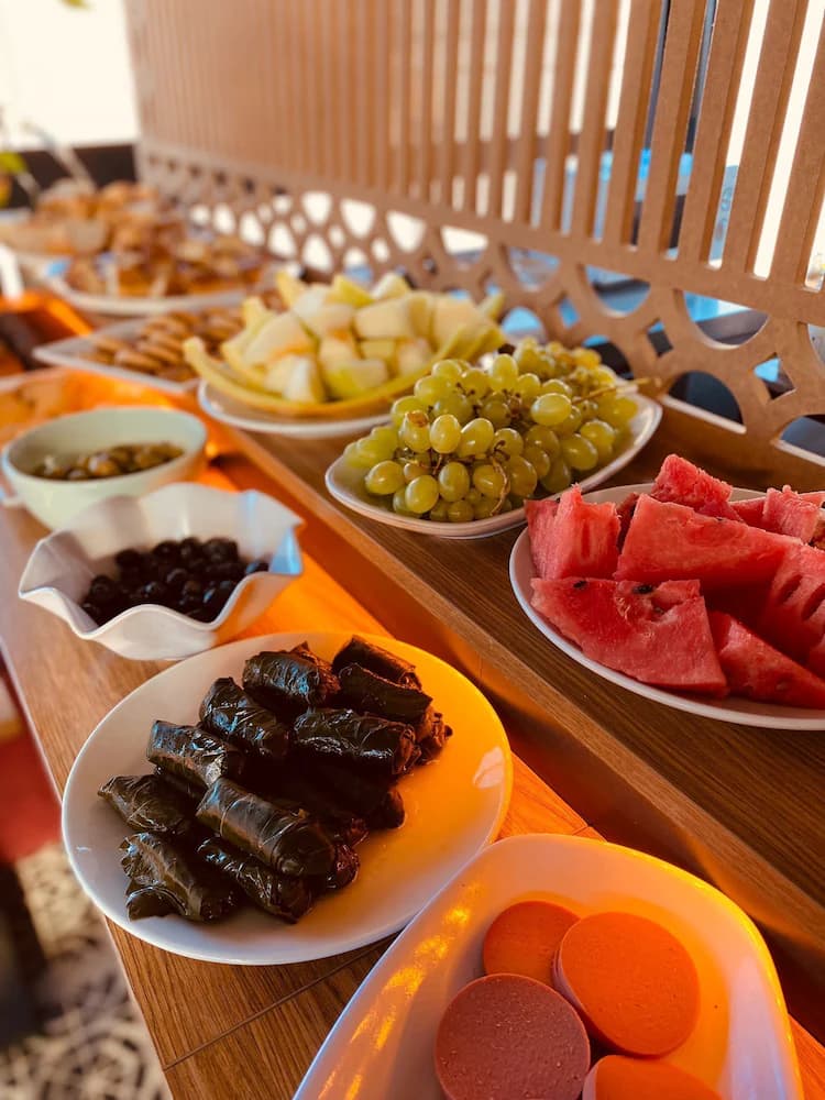 Breakfast buffet