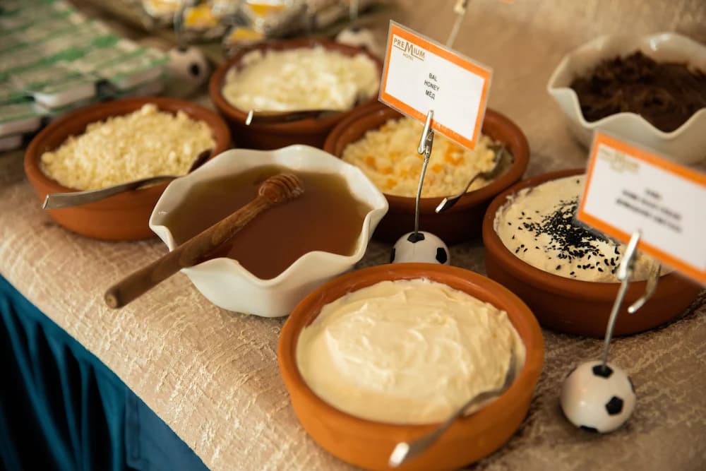 Breakfast buffet