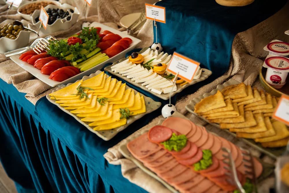 Breakfast buffet