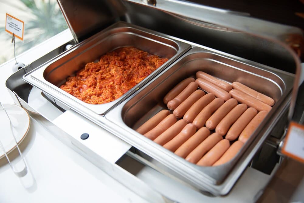 Breakfast buffet