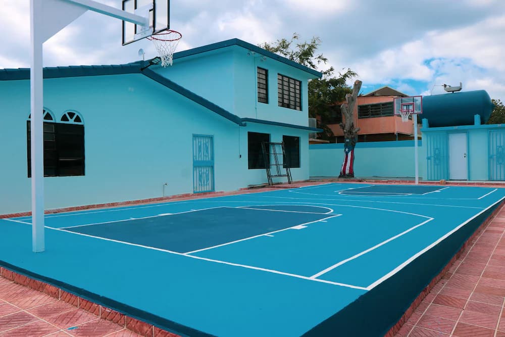 Basketball court