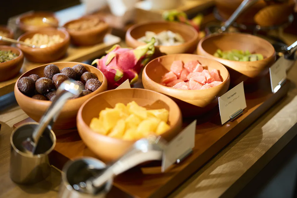 Breakfast buffet