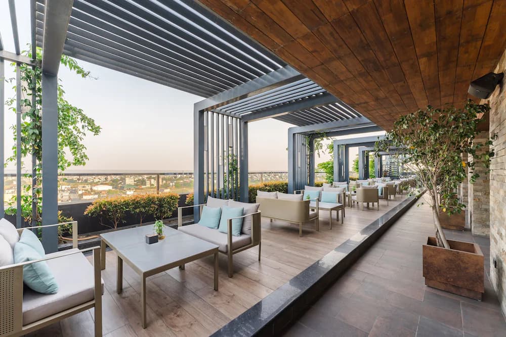 Rooftop terrace