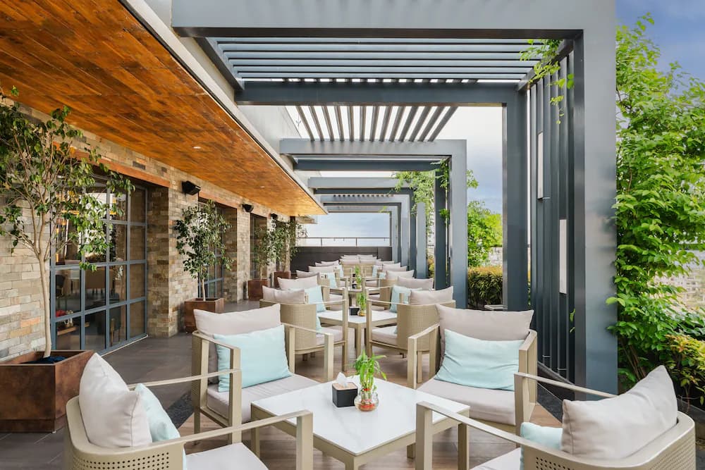 Rooftop terrace