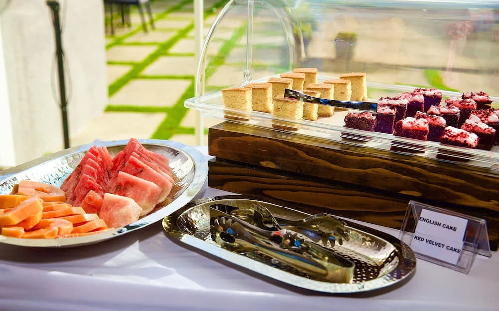 Breakfast buffet