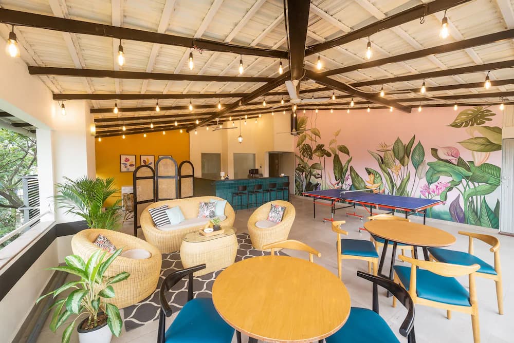 Lobby sitting area