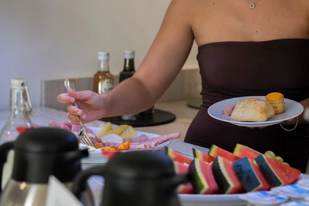 Breakfast buffet