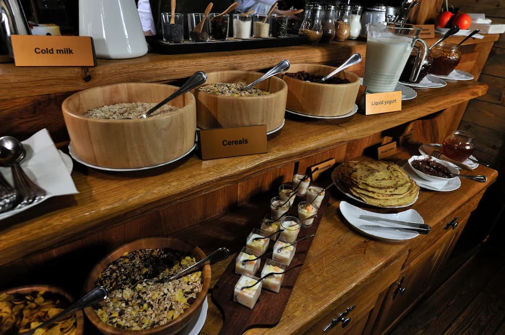 Breakfast buffet
