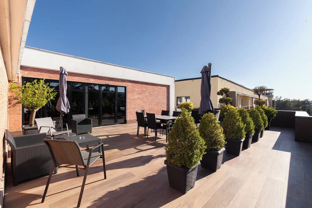 Rooftop terrace