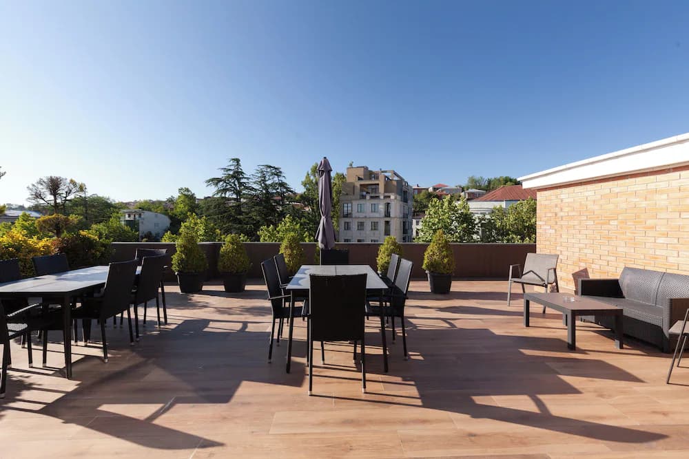Rooftop terrace