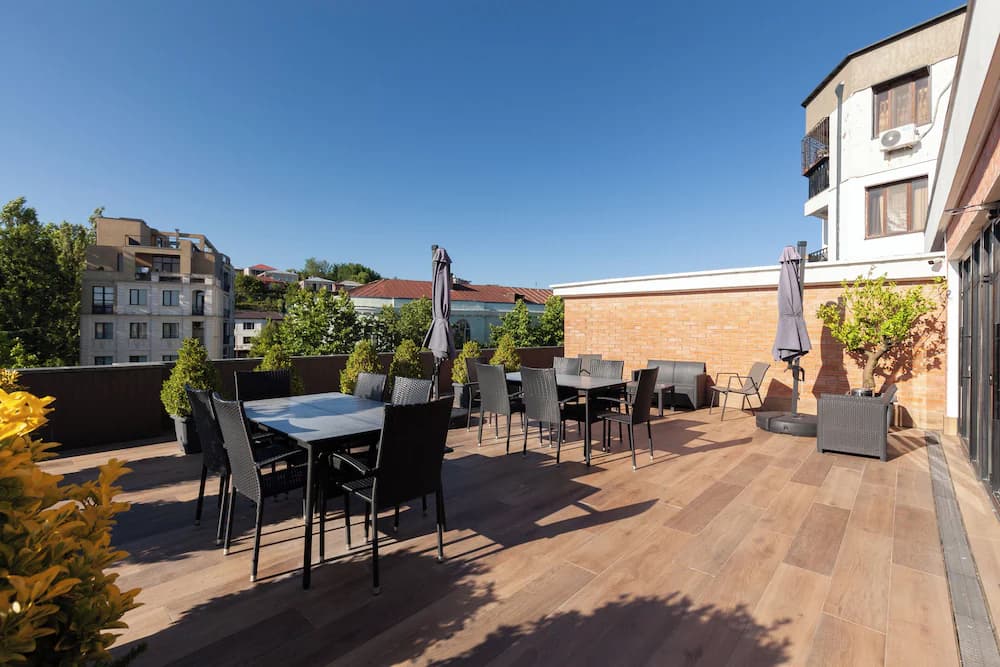 Rooftop terrace