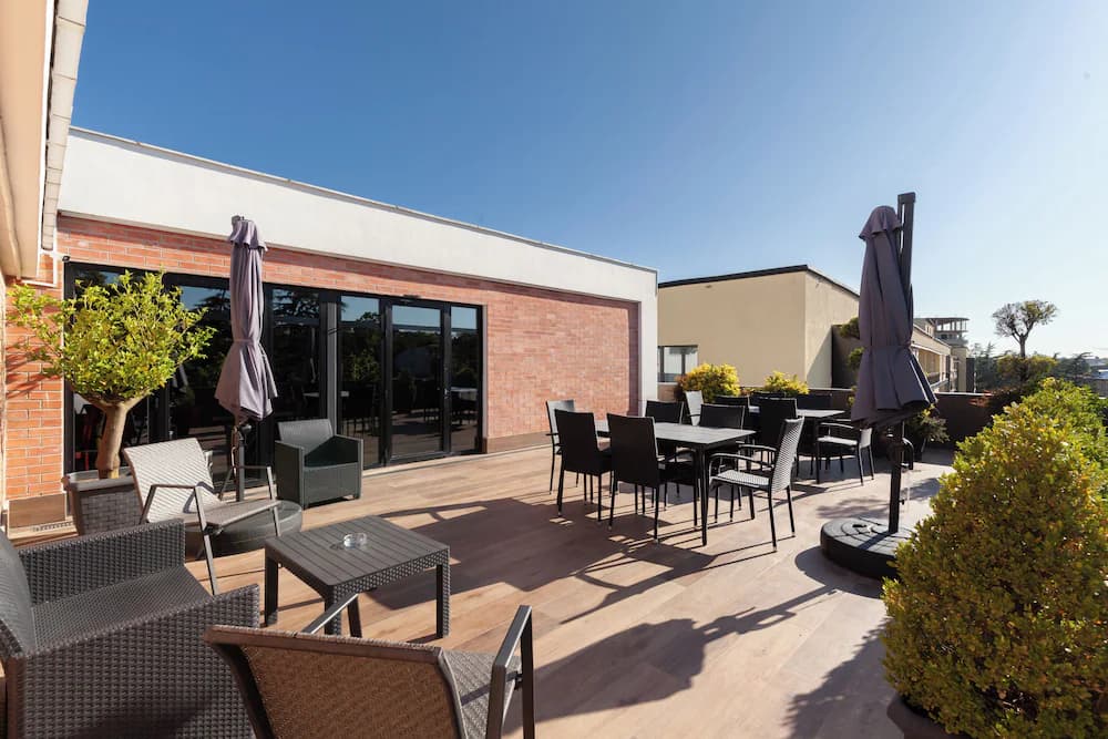 Rooftop terrace