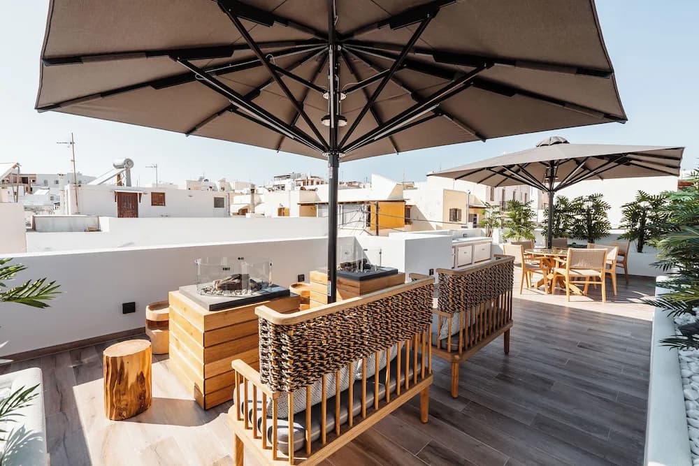 Rooftop terrace