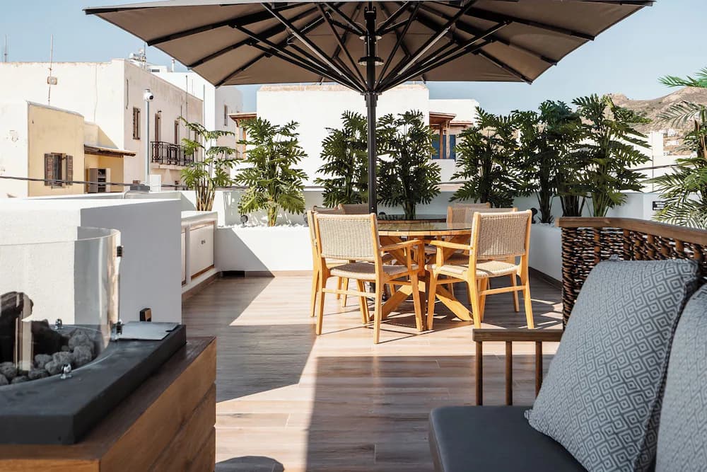 Rooftop terrace