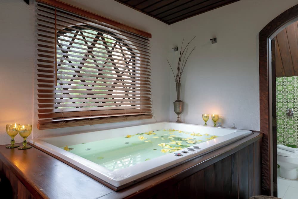 Private spa tub