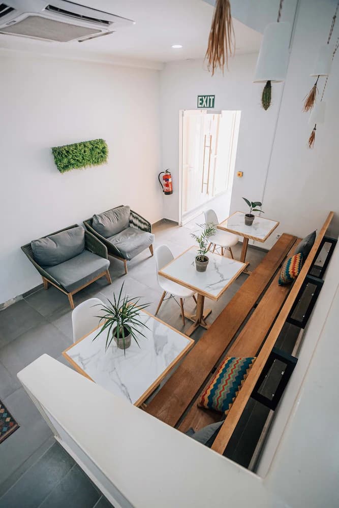 Lobby sitting area