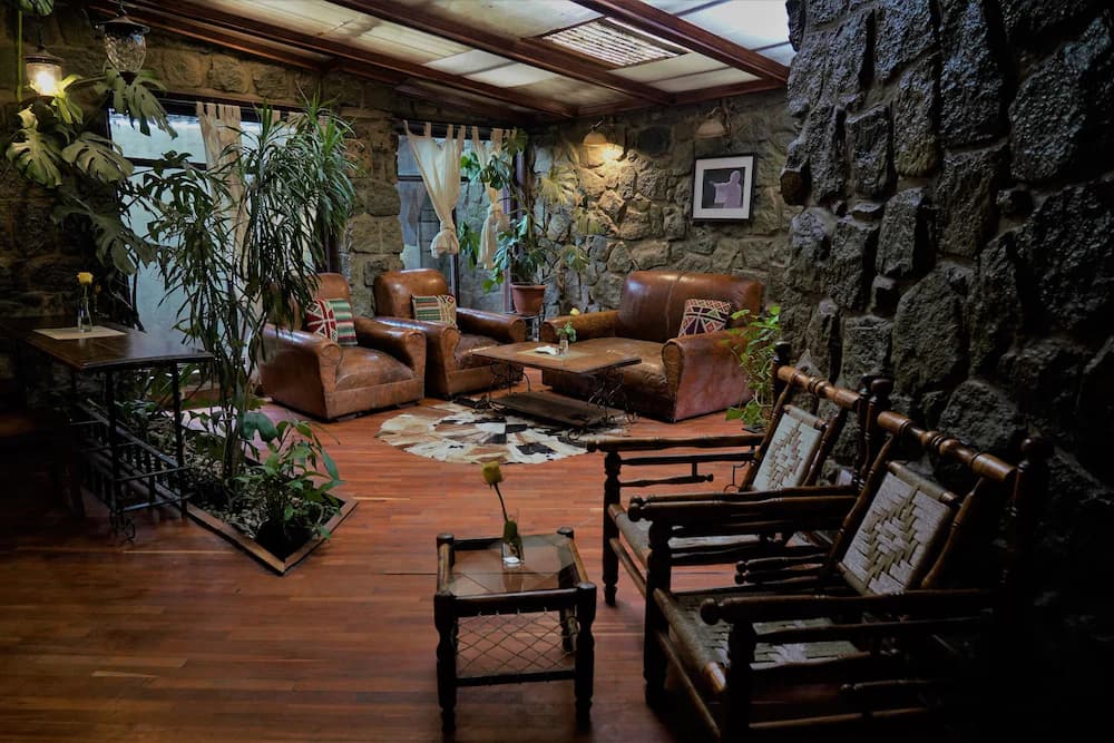 Lobby sitting area